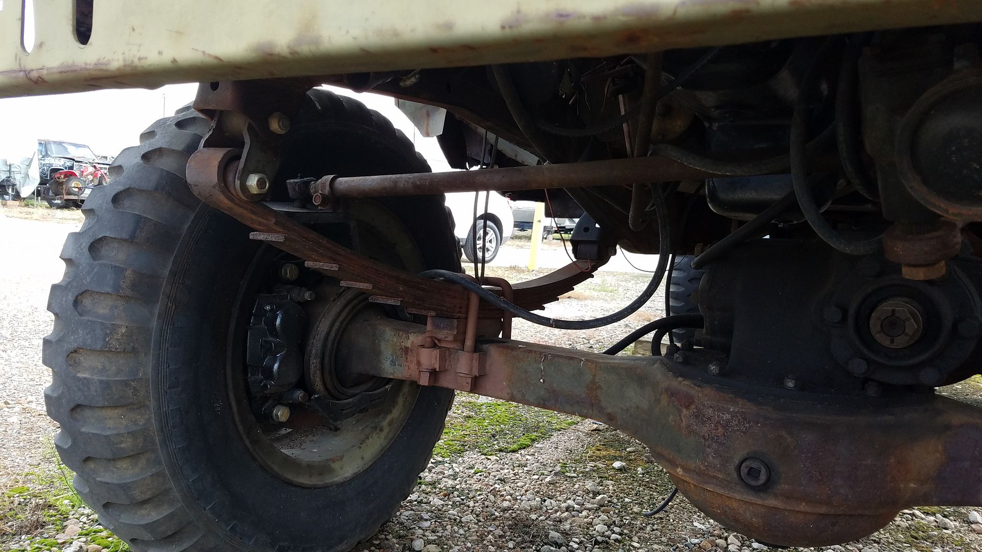 1968 Kaiser M715 jeep project Rockwell axle, 4 wheel disc brakes, 4 wheel steering Pirate 4x4